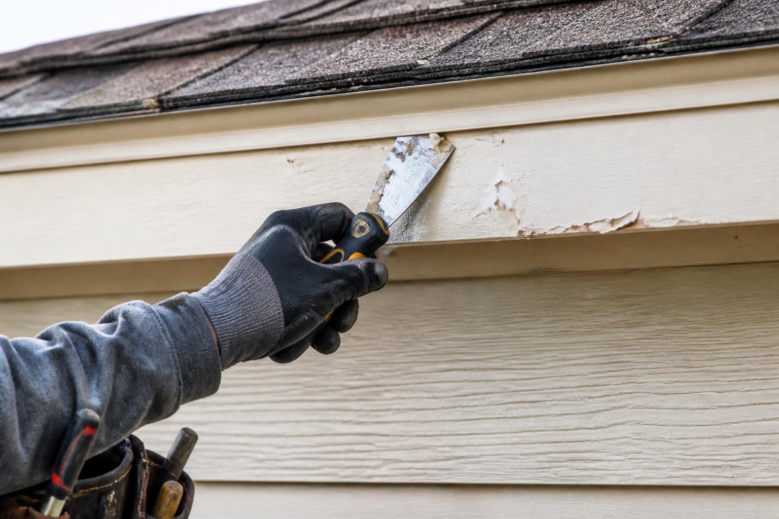 Wood rot and fascia repair on a Gainesville, FL home by Fix & Finish Pro Services